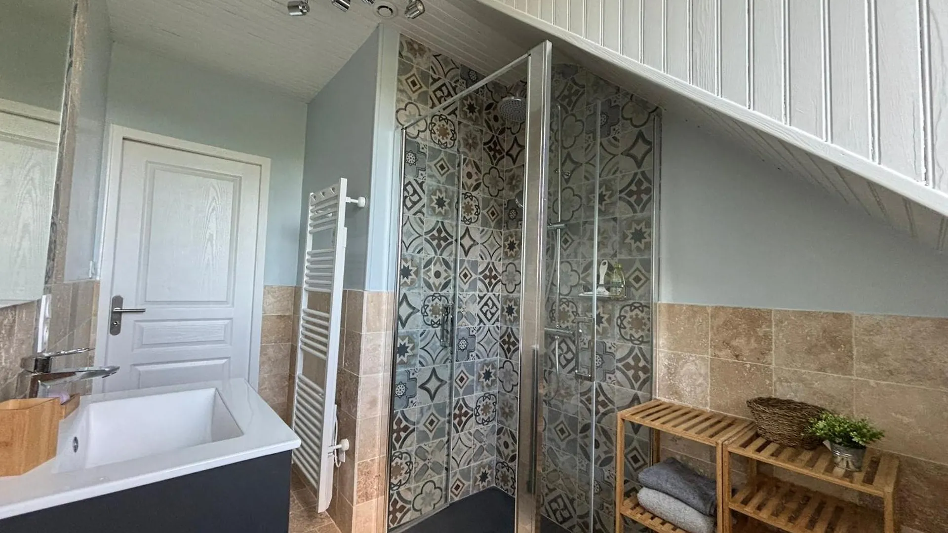 아파트 Bel Appartement Avec Jardin A La Campagne Plomodiern 프랑스